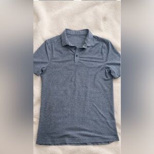 Men's lululemon Blue Gray Polo Shirt